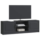 TV-skab Sort 150 x 31 x 47 cm Konstrueret træ