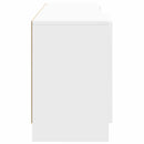 TV-skab Hvid højglans 150 x 31 x 47 cm Konstrueret træ