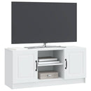TV-skab Hvid 102 x 34,5 x 47 cm Konstrueret træ