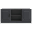 TV-skab Sort 102 x 34,5 x 47 cm Konstrueret træ