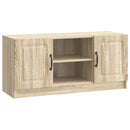 TV-skab Sonoma-eg 102 x 34,5 x 47 cm Konstrueret træ