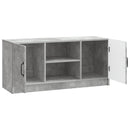TV-skab Betongrå 102 x 34,5 x 47 cm Konstrueret træ