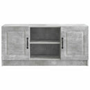 TV-skab Betongrå 102 x 34,5 x 47 cm Konstrueret træ