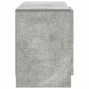 TV-skab Betongrå 102 x 34,5 x 47 cm Konstrueret træ