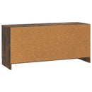 TV-skab Røget eg 102 x 34,5 x 47 cm Konstrueret træ