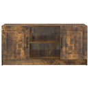 TV-skab Røget eg 102 x 34,5 x 47 cm Konstrueret træ