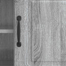 TV-skab Grå sonoma-eg 102 x 34,5 x 47 cm Konstrueret træ