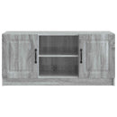 TV-skab Grå sonoma-eg 102 x 34,5 x 47 cm Konstrueret træ