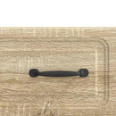 TV-skab med skuffe Sonoma-eg 147 x 34,5 x 27 cm Konstrueret træ