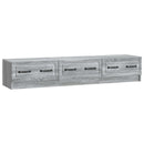 TV-skab Grå sonoma-eg 147 x 34,5 x 27 cm Konstrueret træ