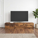 TV-skab Gammelt træ 147 x 34,5 x 27 cm Konstrueret træ