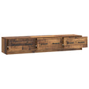 TV-skab Gammelt træ 147 x 34,5 x 27 cm Konstrueret træ