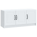 TV-skab Hvid 99 x 34,5 x 47 cm Konstrueret træ