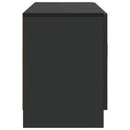 TV-skab Sort 99 x 34,5 x 47 cm Konstrueret træ
