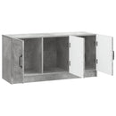 TV-skab Betongrå 99 x 34,5 x 47 cm Konstrueret træ