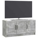 TV-skab Betongrå 99 x 34,5 x 47 cm Konstrueret træ
