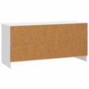 TV-skab Hvid højglans 99 x 34,5 x 47 cm Konstrueret træ