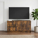TV-skab Røget eg 99 x 34,5 x 47 cm Konstrueret træ