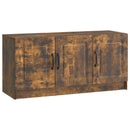 TV-skab Røget eg 99 x 34,5 x 47 cm Konstrueret træ