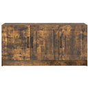 TV-skab Røget eg 99 x 34,5 x 47 cm Konstrueret træ