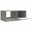 Sofabord Betongrå 90 x 50 x 37 cm Konstrueret træ