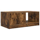 Sofabord Røget eg 90 x 50 x 37 cm Konstrueret træ