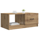 Sofabord Artisan-eg 90 x 50 x 37 cm Konstrueret træ