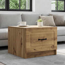 Sofabord med skuffe Artisan-eg 49 x 50 x 37 cm Konstrueret træ