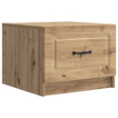 Sofabord med skuffe Artisan-eg 49 x 50 x 37 cm Konstrueret træ