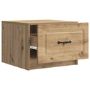 Sofabord med skuffe Artisan-eg 49 x 50 x 37 cm Konstrueret træ