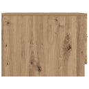 Sofabord med skuffe Artisan-eg 49 x 50 x 37 cm Konstrueret træ