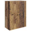 Vægmonteret skab Gammelt træ 66 x 34,5 x 90 cm Konstrueret træ