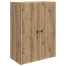 Vægmonteret skab 66 x 34,5 x 90 cm Konstrueret træ Artisan-eg