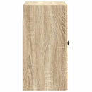 Vægmonteret skab Sonoma-eg 59 x 31 x 60 cm Konstrueret træ