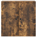 Vægmonteret skab Røget eg 59 x 31 x 60 cm Konstrueret træ