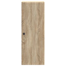 Vægmonteret skab Sonoma-eg 33 x 34,5 x 90 cm Konstrueret træ