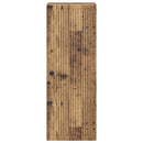 Vægmonteret skab Gammelt træ 33 x 34,5 x 90 cm Konstrueret træ