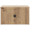 Væghængt Natbord med skuffe 2 pcs Artisan-eg 33 x 34,5 x 20 cm