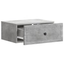 Natskab 2 pcs Betongrå 49 x 34,5 x 20 cm Konstrueret træ