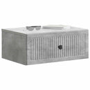 Natskab 2 pcs Betongrå 49 x 34,5 x 20 cm Konstrueret træ