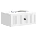 Natskab 2 pcs Hvid højglans 49 x 34,5 x 20 cm Konstrueret træ