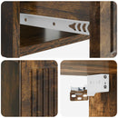 Natskab 2 pcs Røget eg 49 x 34,5 x 20 cm Konstrueret træ