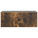 Natskab 2 pcs Røget eg 49 x 34,5 x 20 cm Konstrueret træ