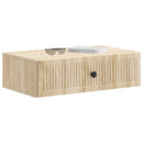 Væghængt Sideskab Sonoma-eg 59 x 34,5 x 17 cm Konstrueret træ