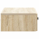 Væghængt Sideskab Sonoma-eg 59 x 34,5 x 17 cm Konstrueret træ