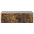 Væghængt Sideskab Røget eg 59 x 34,5 x 17 cm Konstrueret træ