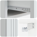 Væghængt Sideskab Hvid 87,5 x 34,5 x 17 cm Konstrueret træ