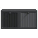 Væghængt TV-skab Sort 59,5 x 41 x 30 cm Konstrueret træ