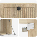Væghængt TV-skab Sonoma-eg 59,5 x 41 x 30 cm Konstrueret træ