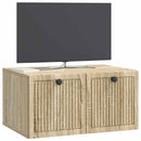 Væghængt TV-skab Sonoma-eg 59,5 x 41 x 30 cm Konstrueret træ